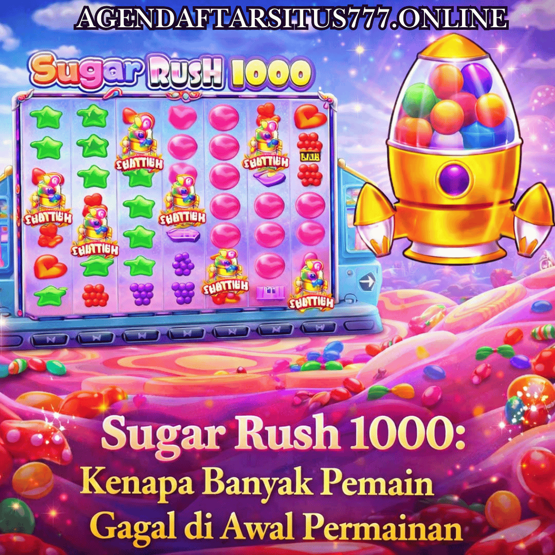 awal permainan Sugar Rush 1000