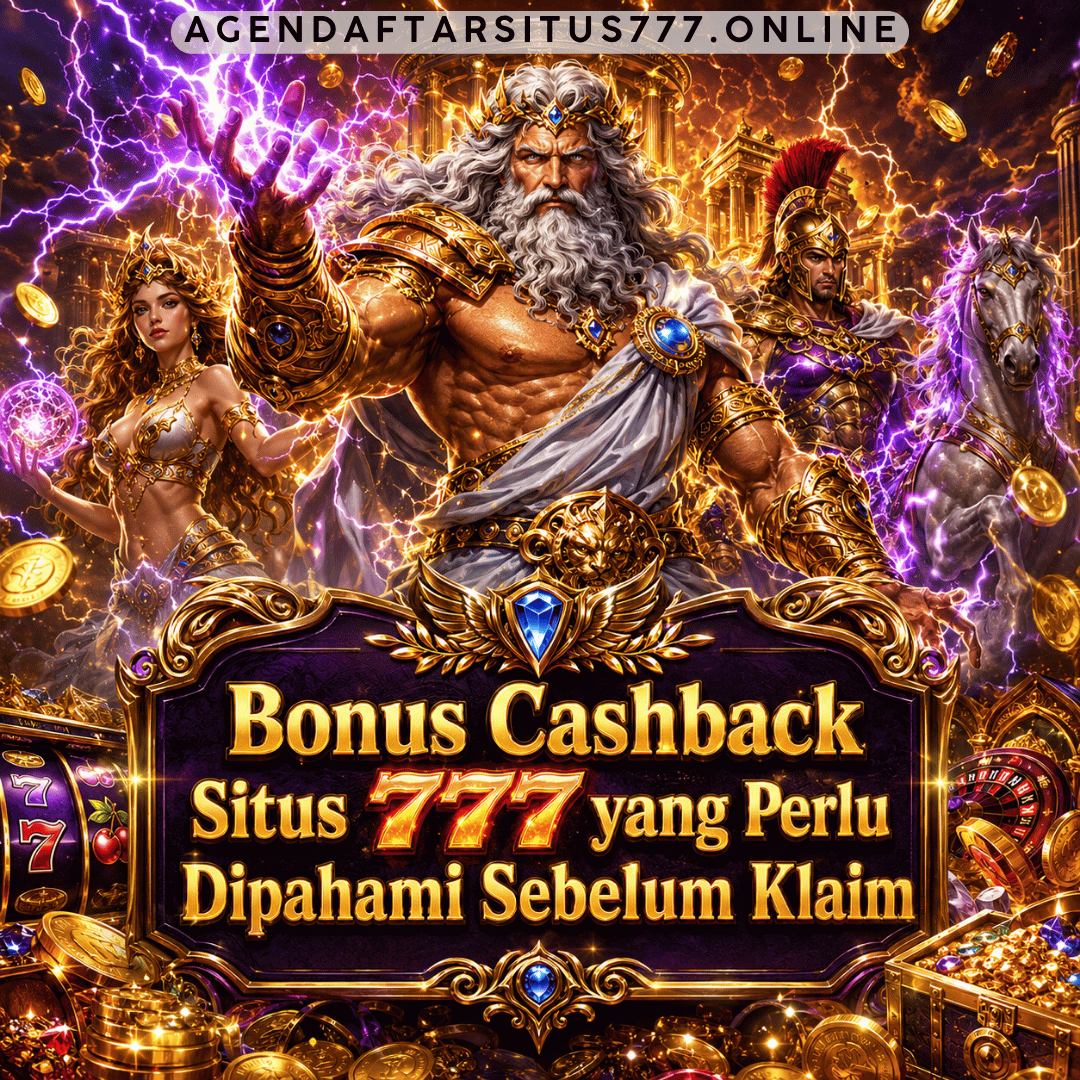 Bonus Cashback Situs 777 yang Perlu Dipahami Sebelum Klaim